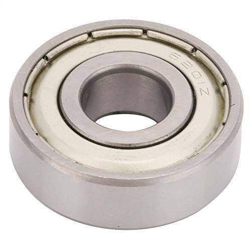6201Z Ball Bearings, 10Pcs Bearing Steel Deep Groove Ball Bearing 32mmx12mm for Gearboxes, Instrumentation, Motors, Household Appliances