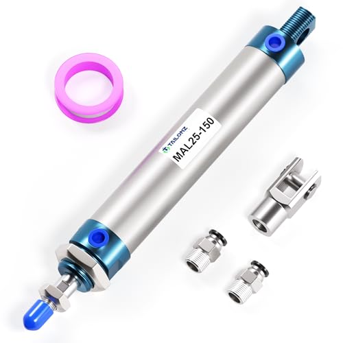 TAILONZ MAL Air Cylinder 25mm Bore 150mm Stroke with Y Connector (1Pc)