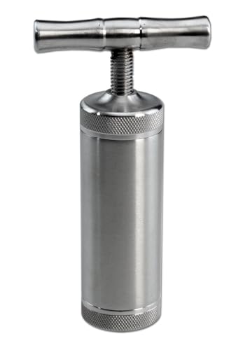 Black Leaf - T-Press - Stainless Steel Pollen Press in Three Sizes (L)