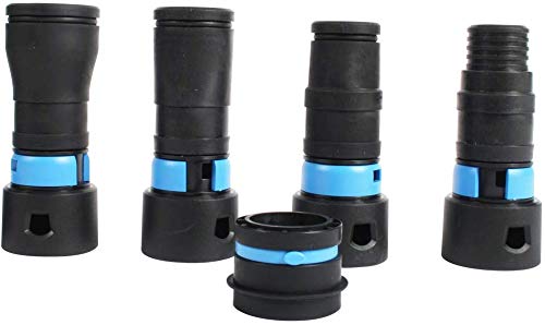 Cen-Tec Systems Quick Click Vacuum Adaptor Set 19-48mm Sander 4 x Standard Adapters