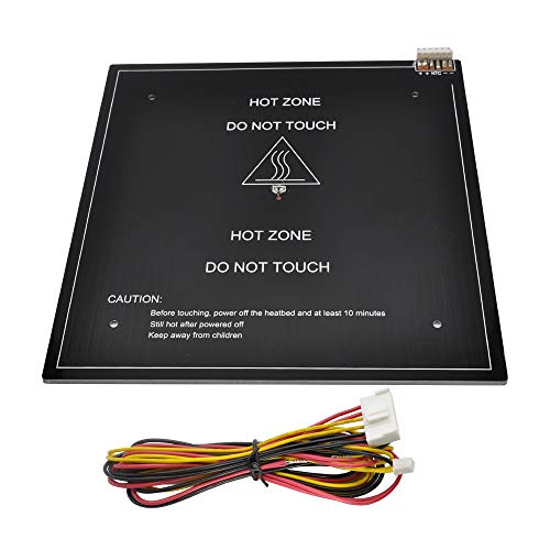 Ender 3-24 V 220 W Aluminium Heated Bed 235 x 235 x 3 mm with Cable for Ender-3 / Ender 3X / Ender 3 Pro 3D Printers