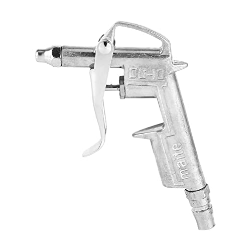 Air Compressor Dust Duster Air Blow Gun Pistol Grip Trigger Handle 1/4" Compressed Alloy Extended Air Nozzle DG-10 for Deep Clean