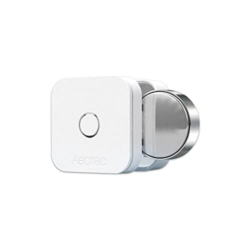 AEOTEC ZWA039 aërQ Temperature & Humidity Sensor, Z-Wave, SmartThings, White