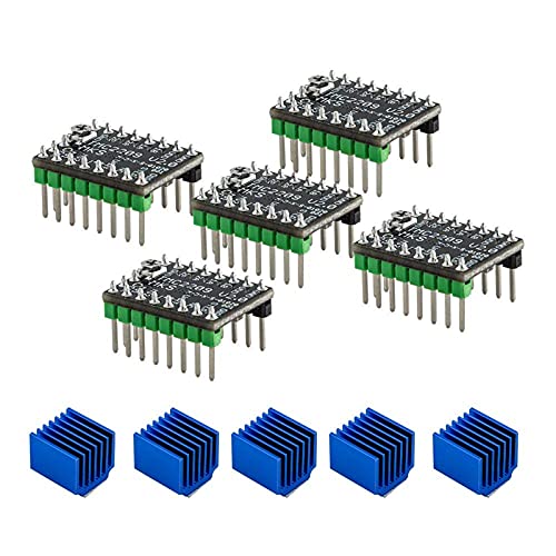 DEWIN Stepper Motor Driver, 5 Pairs MKS TMC2209 Stepper Motor Driver Stepsticks for 3d Printer Accessories Ultra Silent