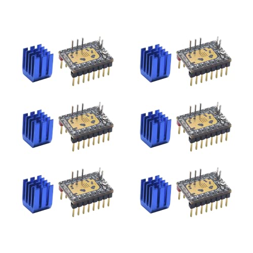KINGPRINT TMC2209 V1.3 Stepper Motor Driver 2.8A Peak Driver TMC2209 V1.2 6 Stück