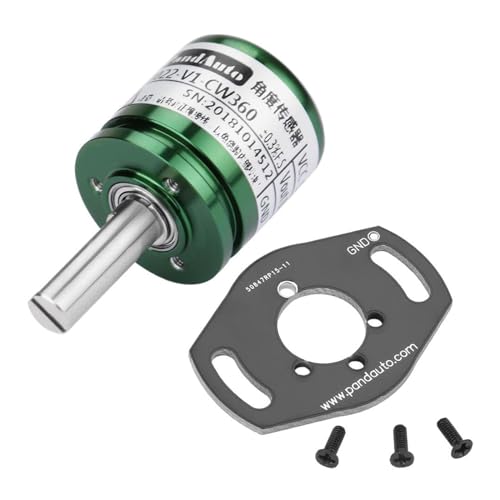 DEWIN Hall Sensor, Hall Angle Sensor Resolution 0.088° 0-360 Degrees Rotatable Hall Angle Sensor 0-5V Output Full Circle 12Bit