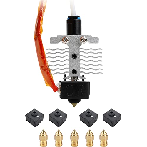 Creality Ender 3 V2 Neo Hotend Kit, 3D Printer Parts Assembled Hotend with Silicone Socks and 0.4mm Nozzles for Ender 3 V2 Neo, Ender 3 Max Neo, Ender 3 Neo