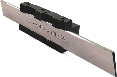 Adjustable Center Height Parting Cut Off Tool Holders for Metal Lathe Machines (Shank 12mm, Blade 3/4" Wide) Shank 12mm , Blade 3/4" Wide
