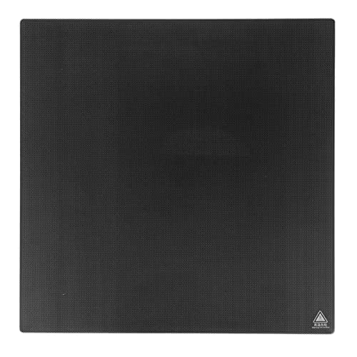 3D Printer Glass Bed, Professional Tempered 310x310mm Microporous Coated Build Surface for Strong Adhesion & Easy Removal Compatible with CR10 Series