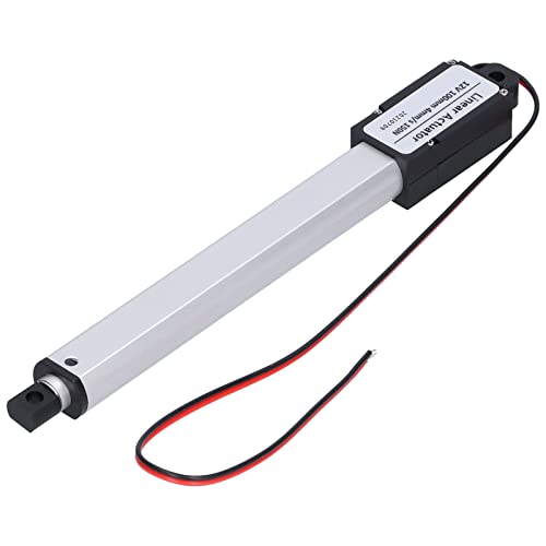 DC 12V Stroke Linear Actuator, 100mm High Speed Mini Linear Actuator Electric Motion Actuators for Electric Recliner Lift Massage Bed Sofa, Internal Limit Switch, Low Noise (Stroke 100mm-30mm/s-20N) Stroke 100mm-30mm/s-20N