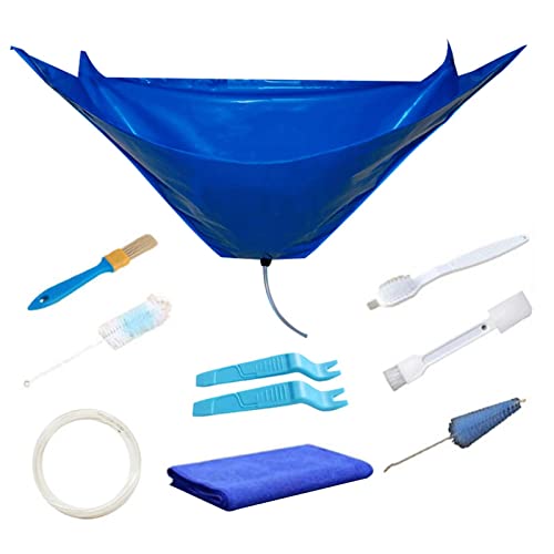 Waterproof Split Air Conditioner Cleaning Kits, Wall Mounted Air Conditioning Dust Washing Clean Cover Air Conditioner Service Bag for 1~1.5P Hanging Air Conditioners
