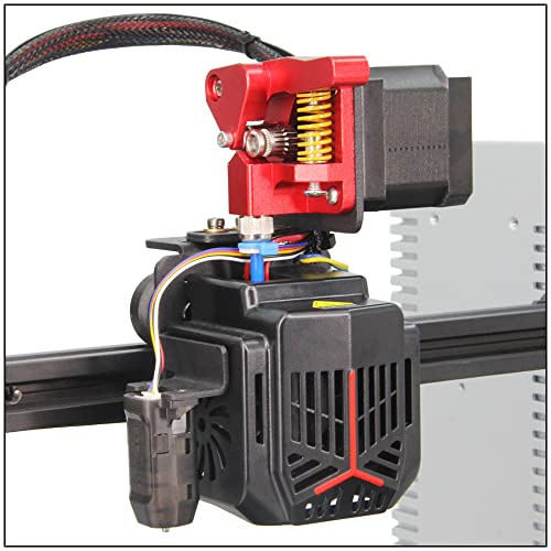 Upgrade Direct Extruder Easy Print Flexible Filament for Ender 3 Neo/Ender 3 Max Neo 3D Printer (Plate+Dual Gear+Motor) Plate+Dual Gear +Motor