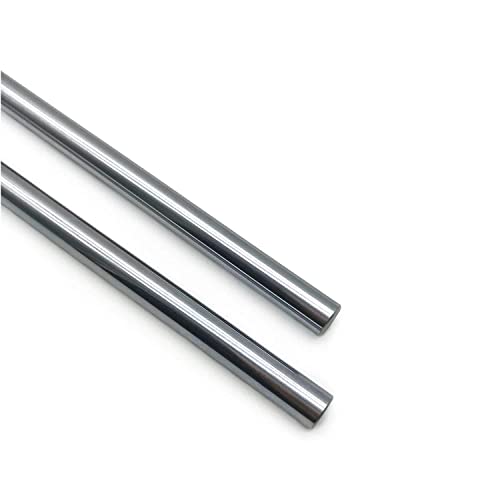 Pack of 2 6 mm x 400 mm Linear Guide Linear Shaft, Steel Cylinder Linear Rail Optical Axis for 3D Printers, DIY, CNC - Metric H8 Tolerance 400mm 6mm