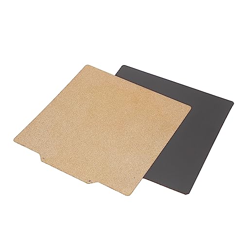 Magnetic Build Plate, 200 X 200mm Double Side Steel Magnetic Build Plate PEI Spring Steel Build Plate Easy to Install Flexible Steel Plate Flex Bed 3D Printer Platforms for Voron