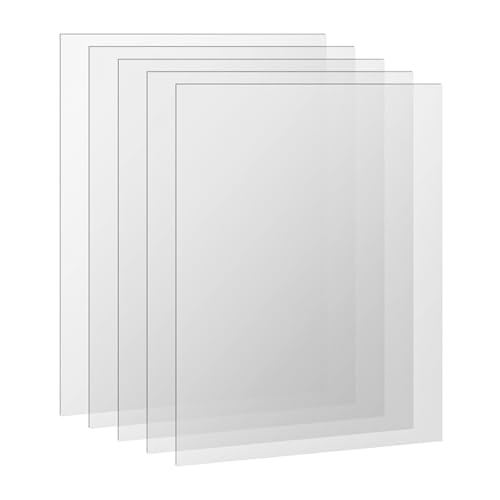 5PCS FEP Film Resin 3D Printer Accessories Replacement Parts for Saturn Photon Mono X 8.9 Inch Resin 3D Printer 200x 260 x 0.15 mm