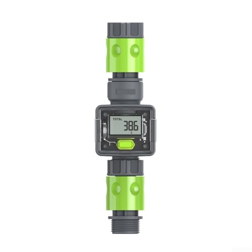 Water Flow Sensor, Portable Digital Water Flow Meter, Outdoor Garden Hose Water Meter For Farmland Irrigation