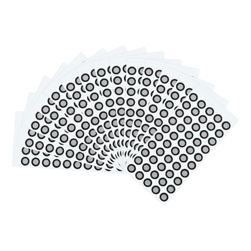 sourcing map 1000Pcs 3D Scanner Markers 6mm for 3D Scanner, 3D Tracking Dots Reference Point Markers, 3D Target, Diffuse Reflection Markers for 3D Scanner and Optical Tracking