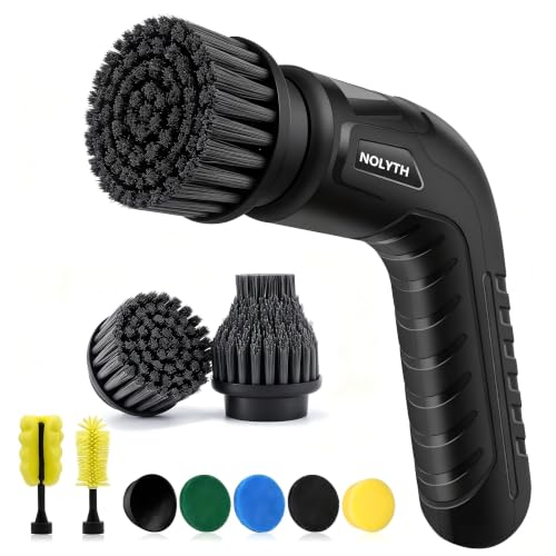 Electric Scrubber Cordless, Rechargeable Cleaning Brush for Bathroom