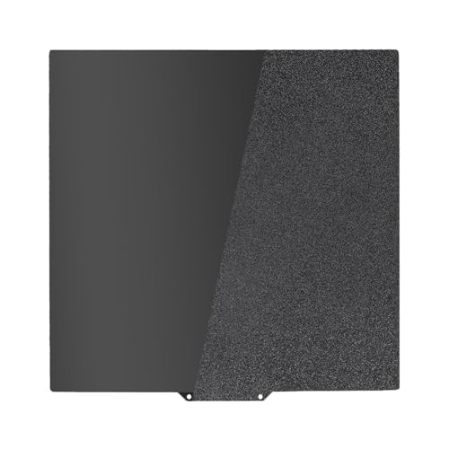 PEI Printing Plate 230 x 230 mm, Smooth & Textured PEI Spring Steel Print Bed PEI Build Plate for Anycubic Cobra 2/Kobra 2 Pro/Kobra 2 Neo 3D Printer Platforms