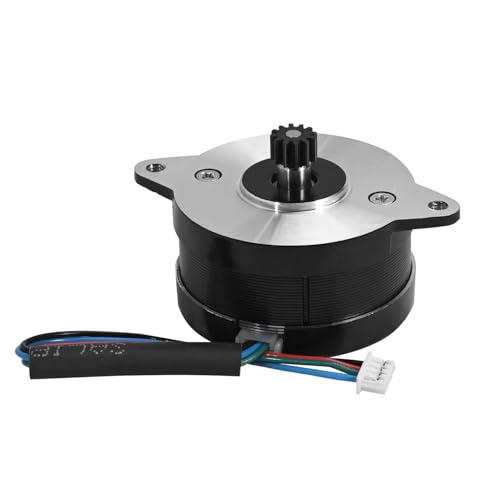 3D Printer Stepper Motor, K1 Extruder Stepper Motor with 12 Teeth, Pancake Stepper Motor Replacement for Creality K1 / K1C / K1 Max/Ender 3 V3 / Ender 3 V3 Plus 3D Printer