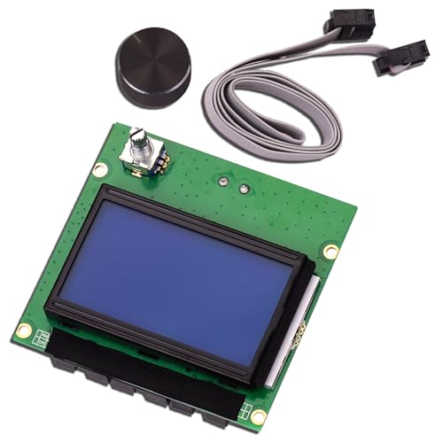 LCD Display Screen Replacement for Ender 3 and Ender 3 Pro, 3D Printer Control Screen with Cable