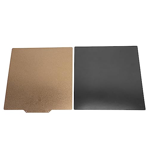 Flexible PEI Double-Sided Sp Steel Plate for CR-6 SE 3D Printers - Magnetic Build Plate, 255x245MM, Ible Steel, Ideal for 3D Printing