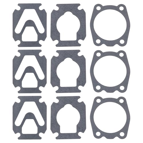 3 Set of Air Compressor Valve Plate Pad Kit Cylinder Head Plate Sealing Gasket Replacement for Home Automotive Industry