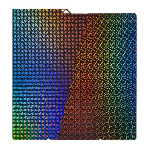 PES Kobra S1 Build Plate 264x276mm, Mosaic Ball+Pinwheel PES Spring Steel Sheet Flexible Bed Plate for Anycubic Kobra 3 Max, Kobra 3 Max Combo 3D Platform