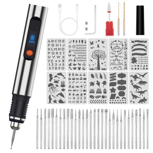 3.7V Mini Multi-Function Tool with 21000RPM and 33 Accessories for Drilling, Power Tool for Sanding, Polishing, Drilling, Engraving