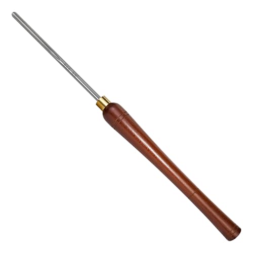 3/8" HSS Bowl Gouge,1/4" Flute Side Grind Wood Lathe Turning Chisel 3/8 inch (1 count)