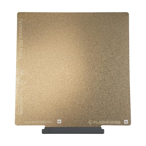 FLASHFORGE Adventurer 5X Upgrade PEI Powder-Coated Platform, Fit for AD5X/Adventurer 5M/Adventurer 5M PRO