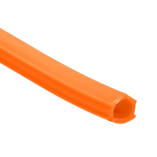 sourcing map Aluminum Profile Slot Cover Flat Seal Orange 10M 8mm 3030 4040 Series for 3D Printer Accessories Pack of 1 10M x 8mm