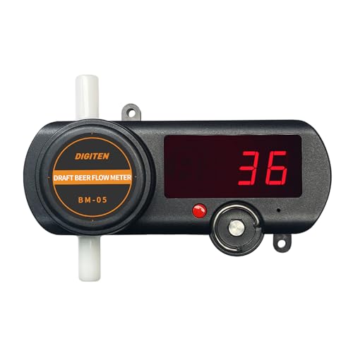 Digital Draft Beer Flow Meter, Beverage Filling Counter, flowmeter