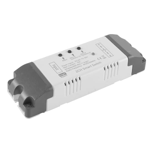 2-Channel WiFi Electric Linear Actuator Controller – Smart Relay (DC12V/24V, Voice Assistant Compatible)
