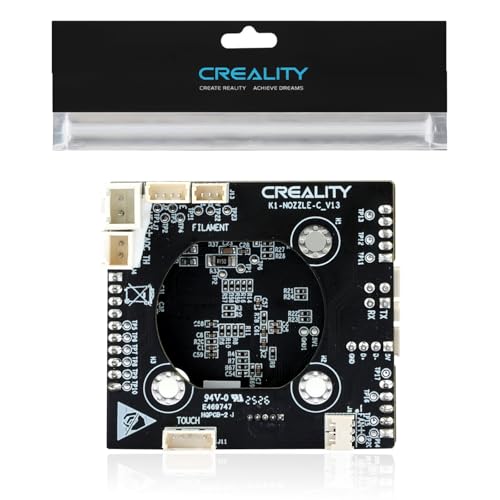 Creality Upgrade K1/K1 Max/K1C/K1 SE Hotend Adapter Plate, Official OEM PCB Nozzle Adapter Toolhead PCBA Original Board Replacement Kit 3D Printer Accessory k1 pcba