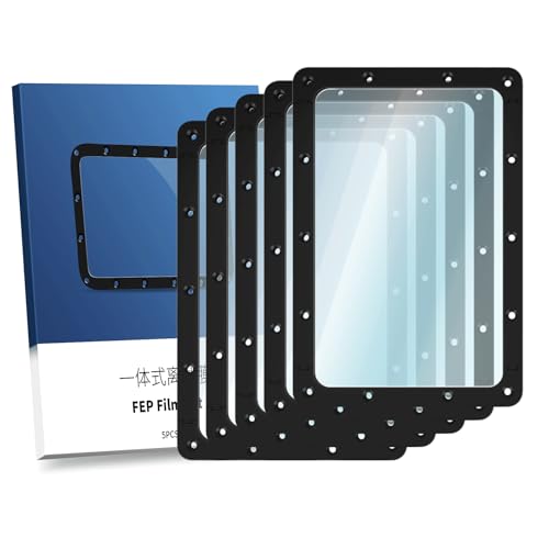 Pack of 5 Photon Mono FEP Film Resin Vat FEP Upgrades 3D Printer Accessories Compatible with Anycubic Photon Mono 2K / Mono 4K / Photon Ultra / Photon D2-173 x 115.4 mm for Mono/D2