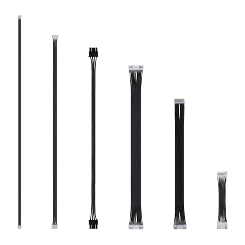 3D Printer Accessories for BambuLab AMS 2 Pro Cable Pack (6-in-1) kit:Connection Wire Replacement for Signal or Power Transfer - Ensure H2D Stable Printing