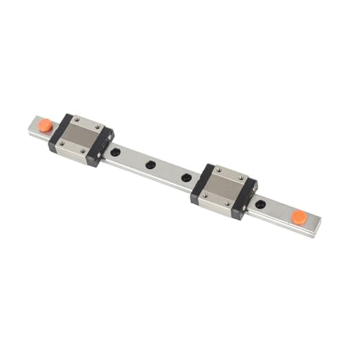 Keenso Linear Guide Rail Interchangeable Design Slider Kit MGN12C for 3D Printers and CNC Parts Suitable for Compact Equipment (200mm) 200mm