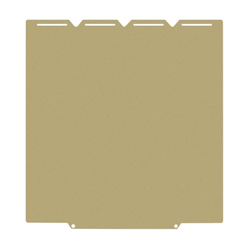 Double-Sided Gold PEI Build Plate for Snapmker U1, Textured PEI Plate Print Bed Platform Spring Steel Flexible Sheet for Snapmker U1, 276 X 293MM