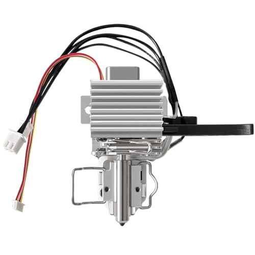 HzdaDeve 0.4MM Kobra X Hotend Heating Assembly Kit Print Head Extruder Hardened Steel Hot End Ceramic Zirconia Heat Sink Silicone Cover with Strain Gauge for Anycubic Kobra X Combo 3D Printer