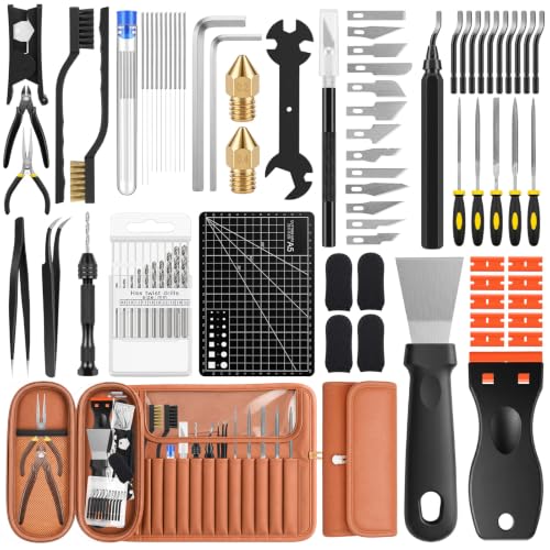 3D Printer Accessories Kit with Storage Bag for FDM Resin Printers