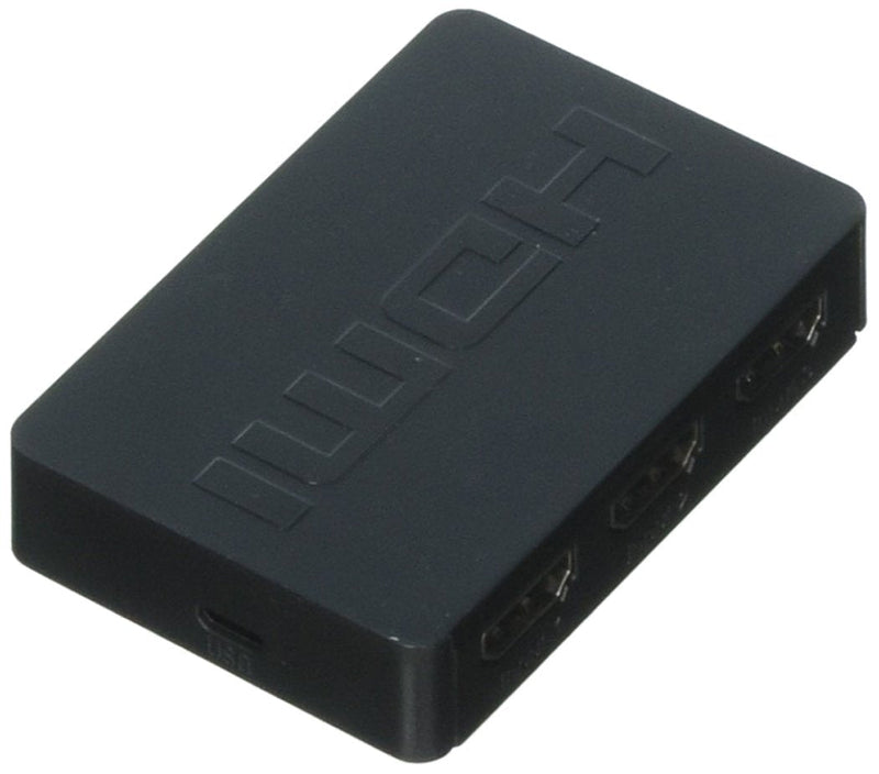 AUDIOVOX DHSWITCHF 3-Port HDMI Switcher, Black