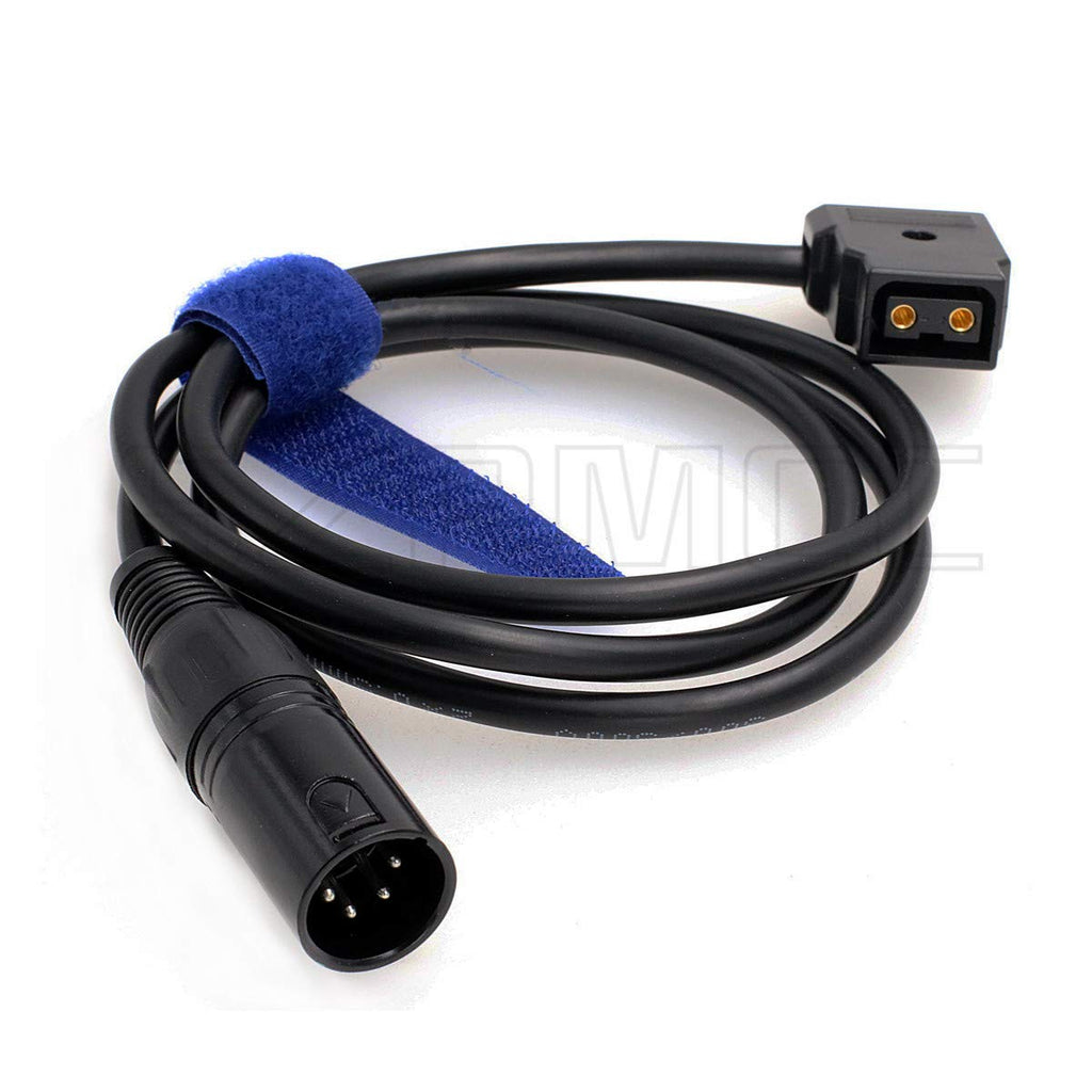 SZRMCC Anton-Bauer Battery XLR 4 Pin Male to D-TAP Female Conversion Cable