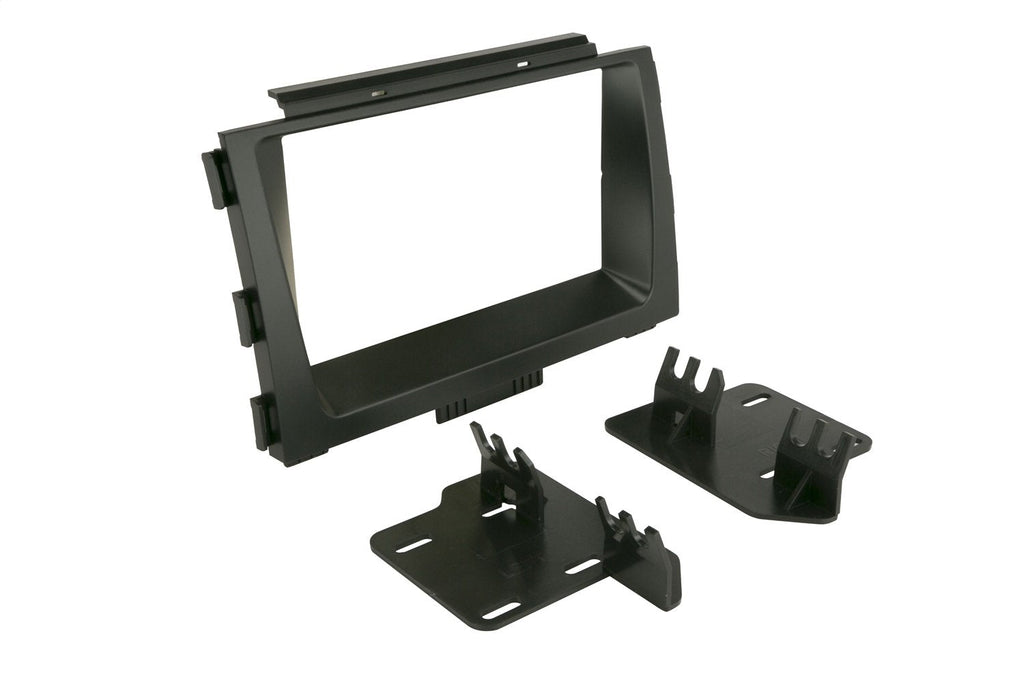 Scosche KA2420DDB Compatible with 2015-19 Kia Sedona ISO Double DIN Dash Kit Black