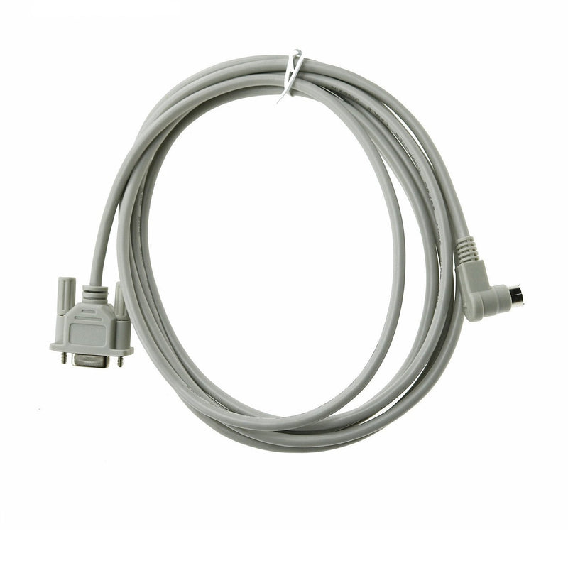 Avanexpress Micrologix Programming Cable, Compatible 1761-CBL-PM02 1000, 1100, 1200, 1500 Series with 8 Pin Round and 90 Degree End