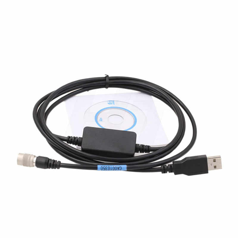 HangTon Hirose 4 Pin Data Cable to USB Computer PC for Trimble 5600 Geodimeter