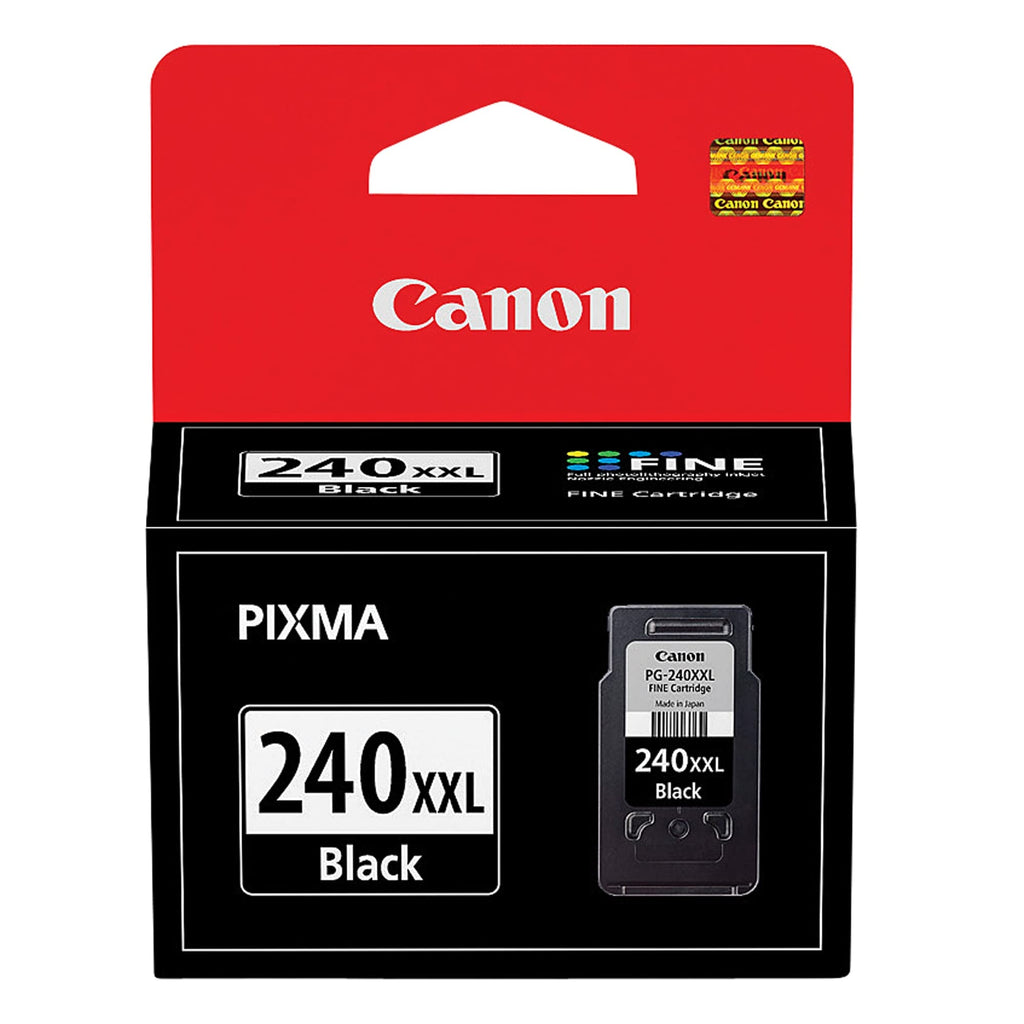 Canon PG-240 XXL Black Ink Cartridge Compatible to printer MG2120, MG3120, MG4120, MX432, MX522, MX452, MX392, MG2220, MG3220, MG4220, MG3520, MG3620, MX472, MX532, TS5120 1 extra hy black