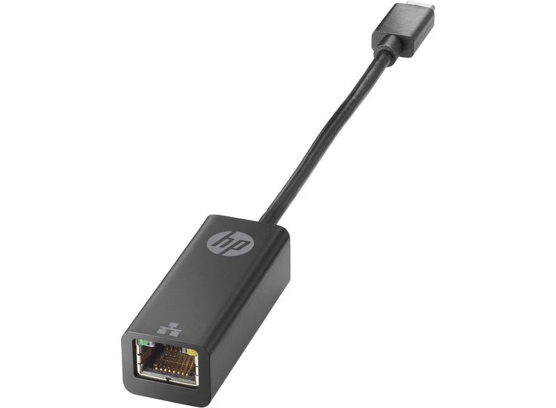 HP USB-C to RJ45 Adapter - No Localization (V7W66AA), Black