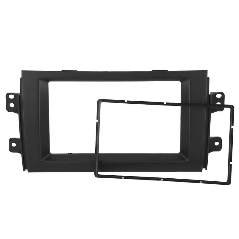 Car Stereo Frame,Radio Mount Frame Car DVD Radio Stereo Mounting Modification Trim Panel Fascia Frame Kit Fits for SX4