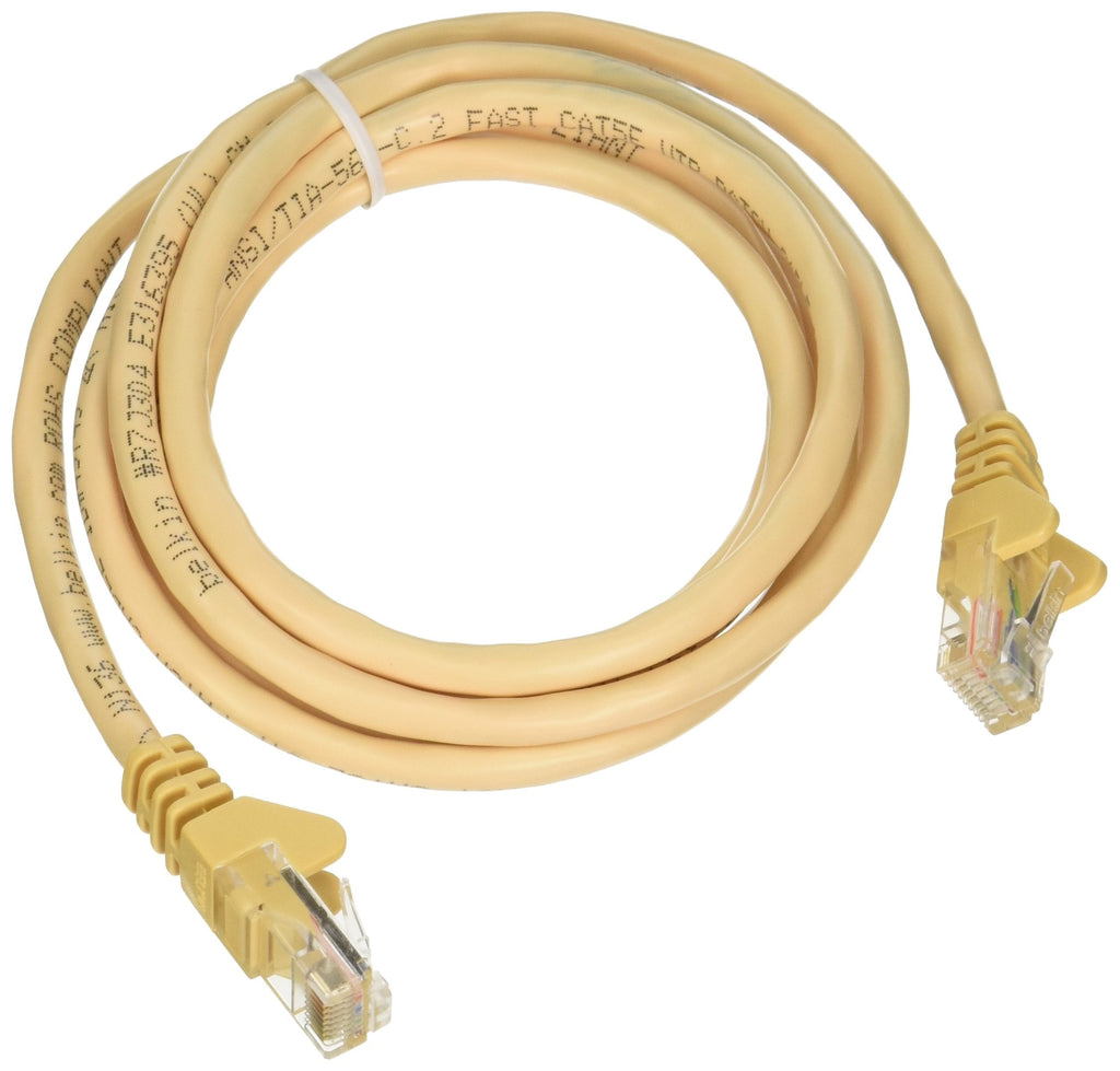 Belkin 6ft CAT5E 350Mhz Yello Patch Cord (A3L791-06-YLW-S)